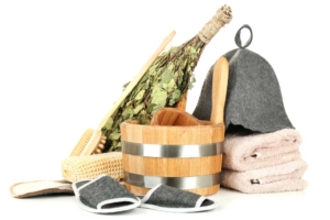 Saunazubehör Set (depositphotos.com) Saunazubehör Set (depositphotos.com)